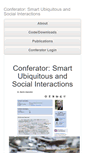 Mobile Screenshot of conferator.org